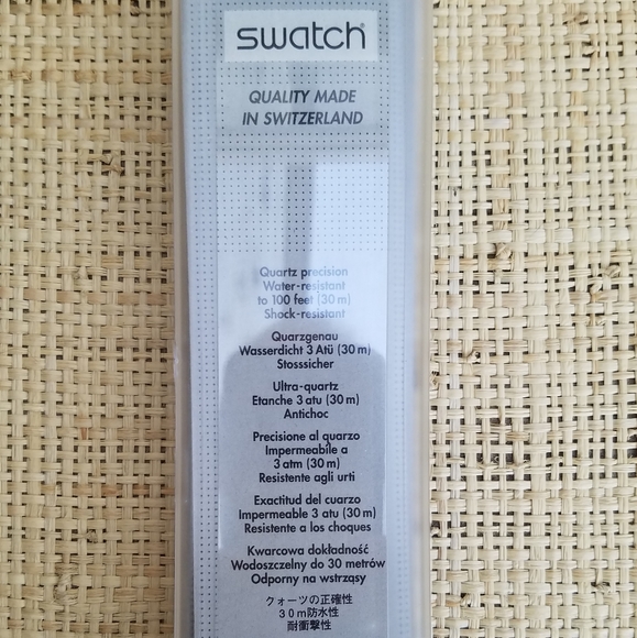 New Women's "Silver Swatch Watch" - Picture 3 of 7